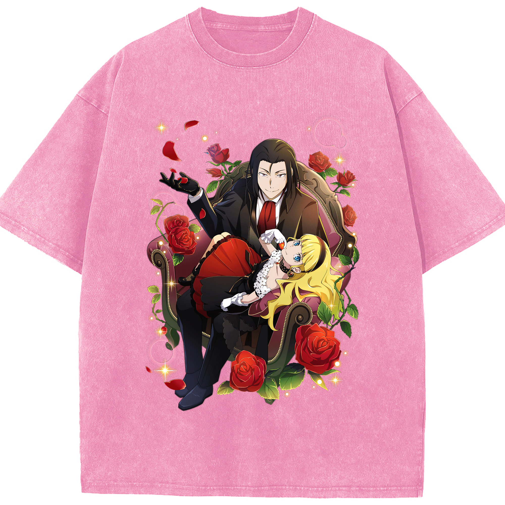 （画像用） 文豪ストレイドッグス Bungo Stray Dogs 綿100% ヴィンテージ風 半袖Tシャツ（フロントプリント）